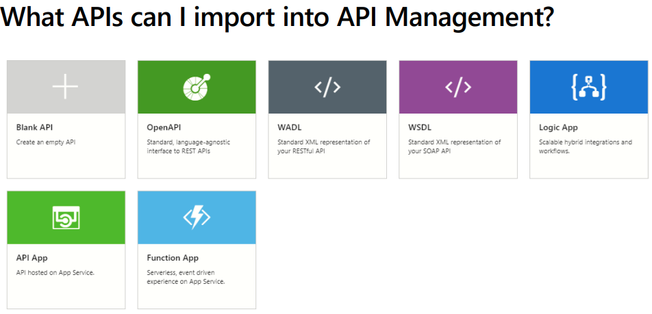 Importing API