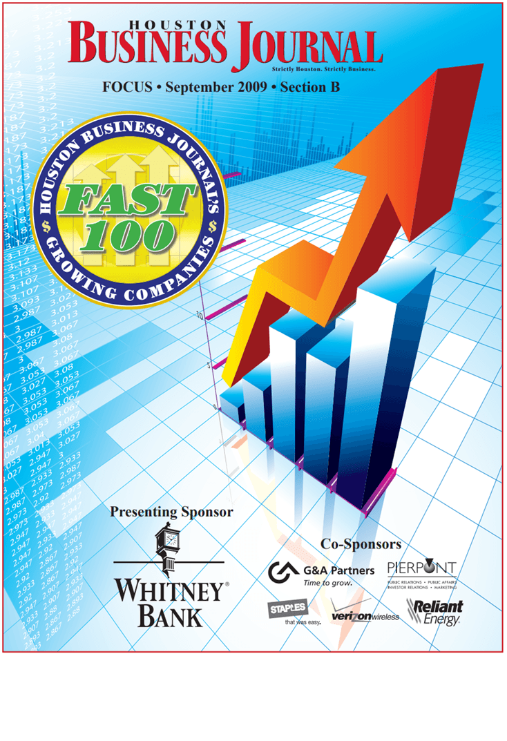 Houston Business Journal — FAST 100 — Houston's Growing Companies (EPC Group #2)