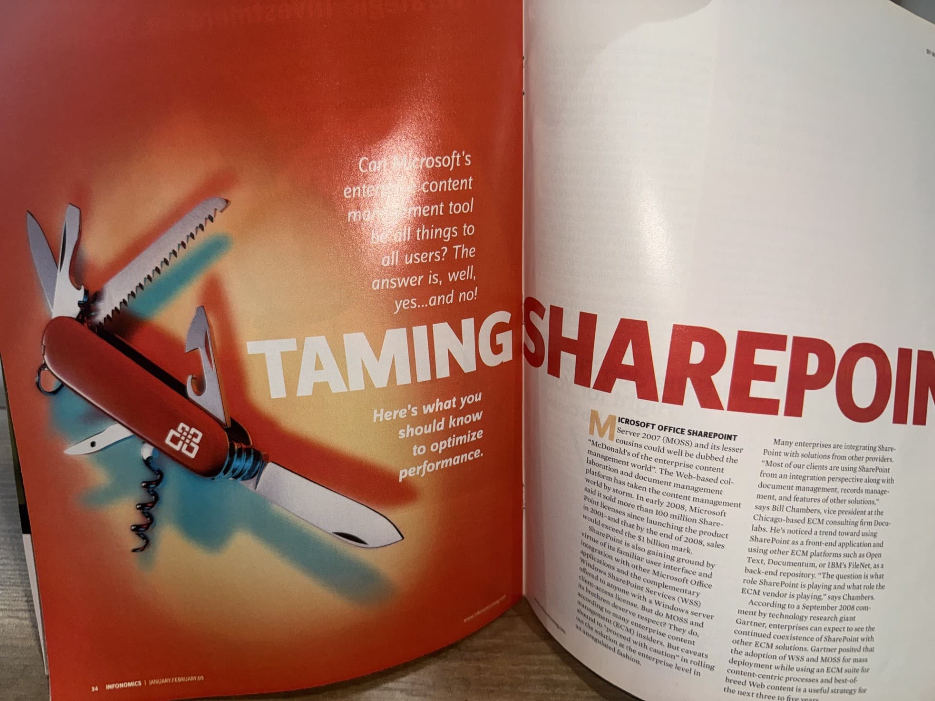 Infonomics — Taming SharePoint