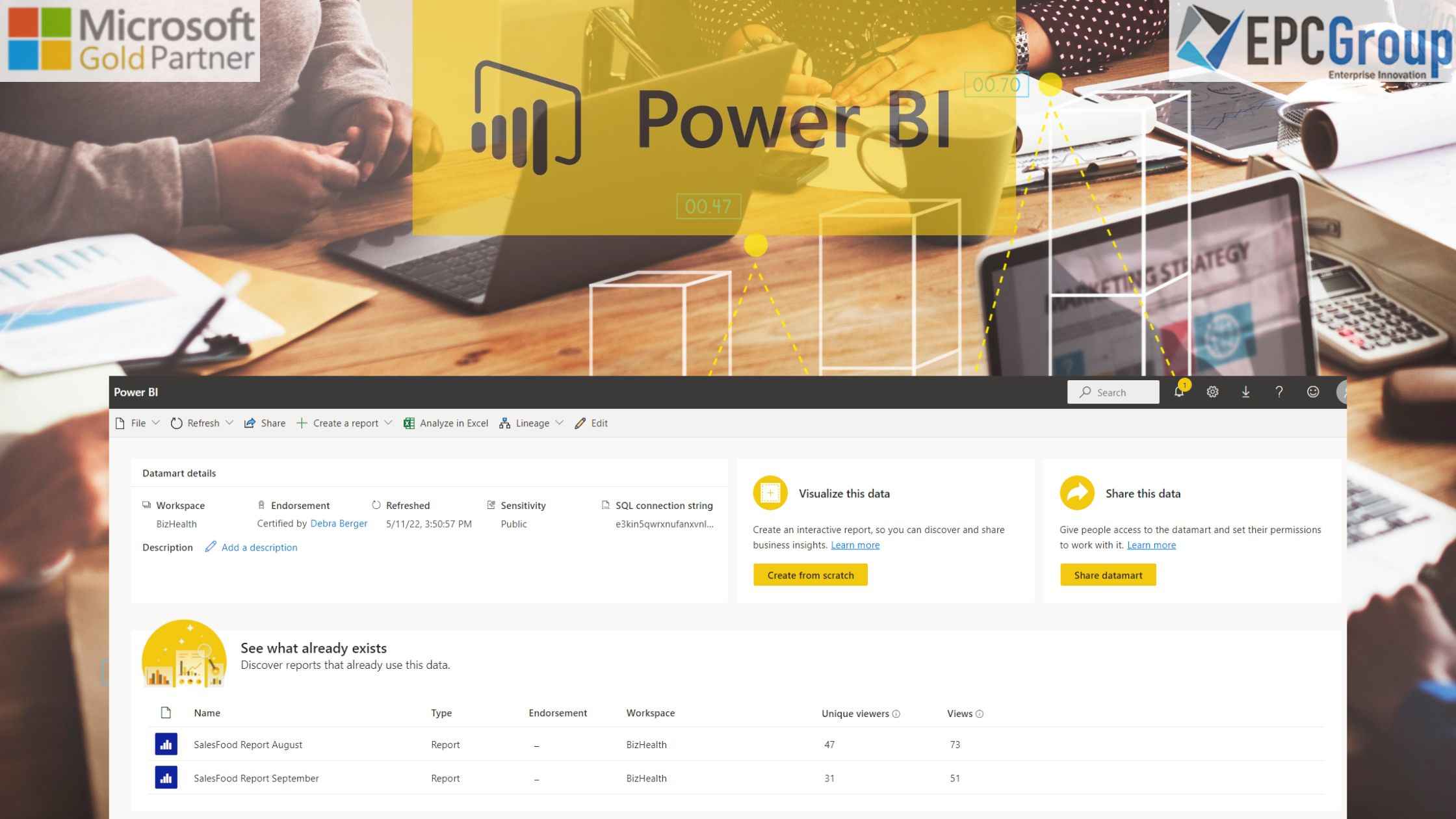 Easily Setup An Enterprise Reporting System With Power BI Data Mart Process  - thumb image