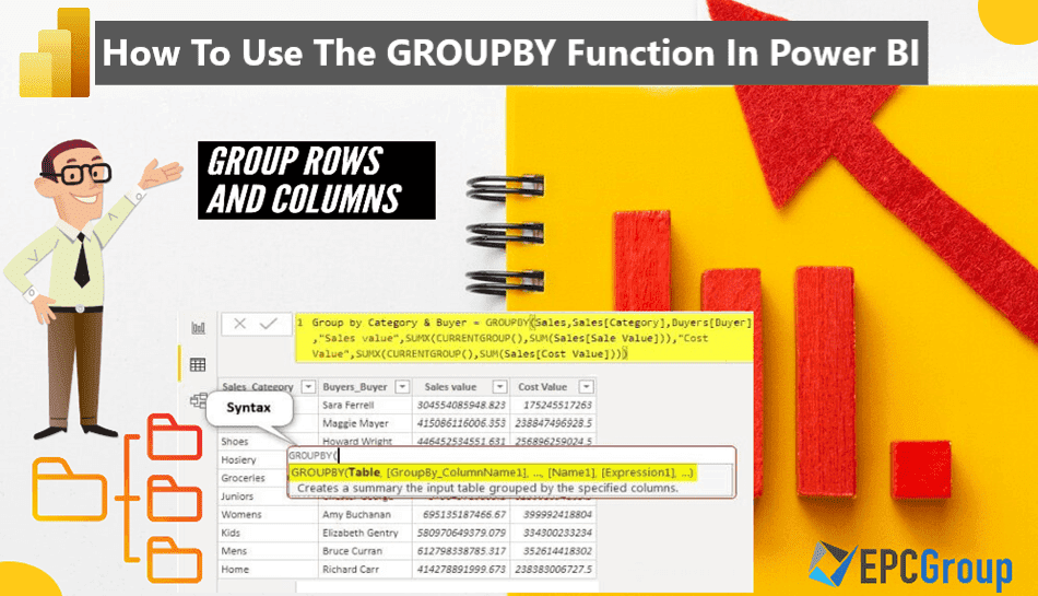 How to Use the GroupBy Function in Power BI to Analyze Data?
