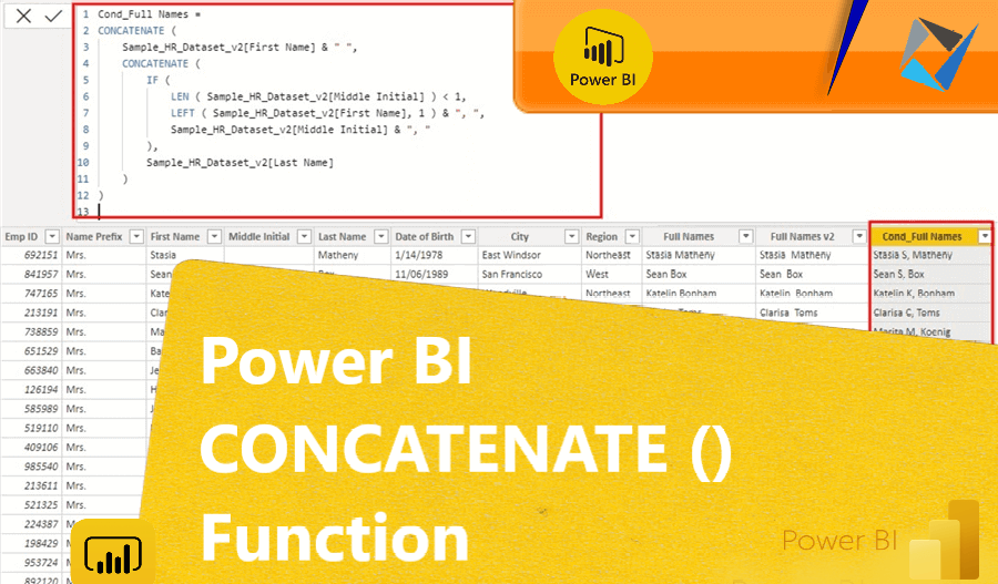 Power BI Concatenate Functions: A Practical Guide 